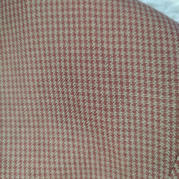 Lily by Zelda wool Blazer Jacket Houndstooth Brown Size 8 - Picture 8 of 10
